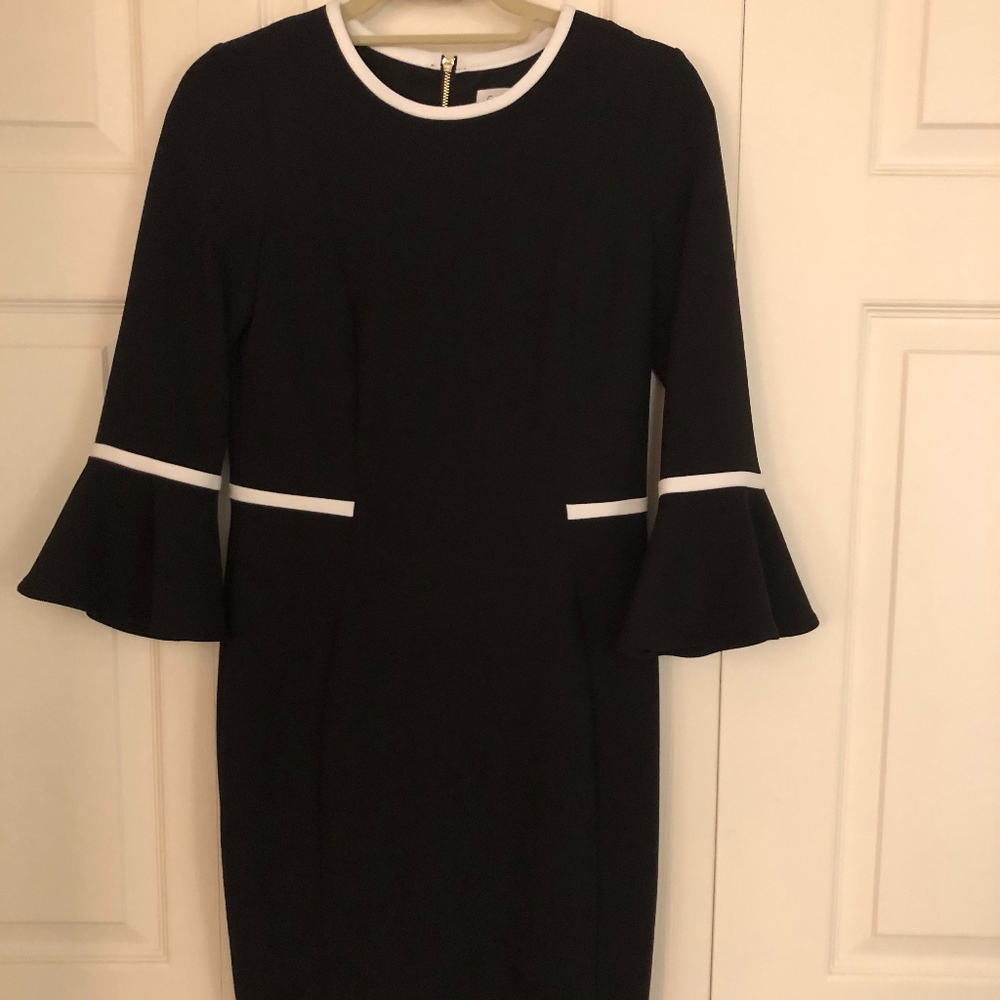 Calvin Klein Bell Sleeve dress